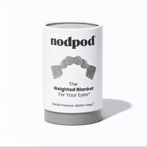 Nodpod Gray Weighted Eye Blanket